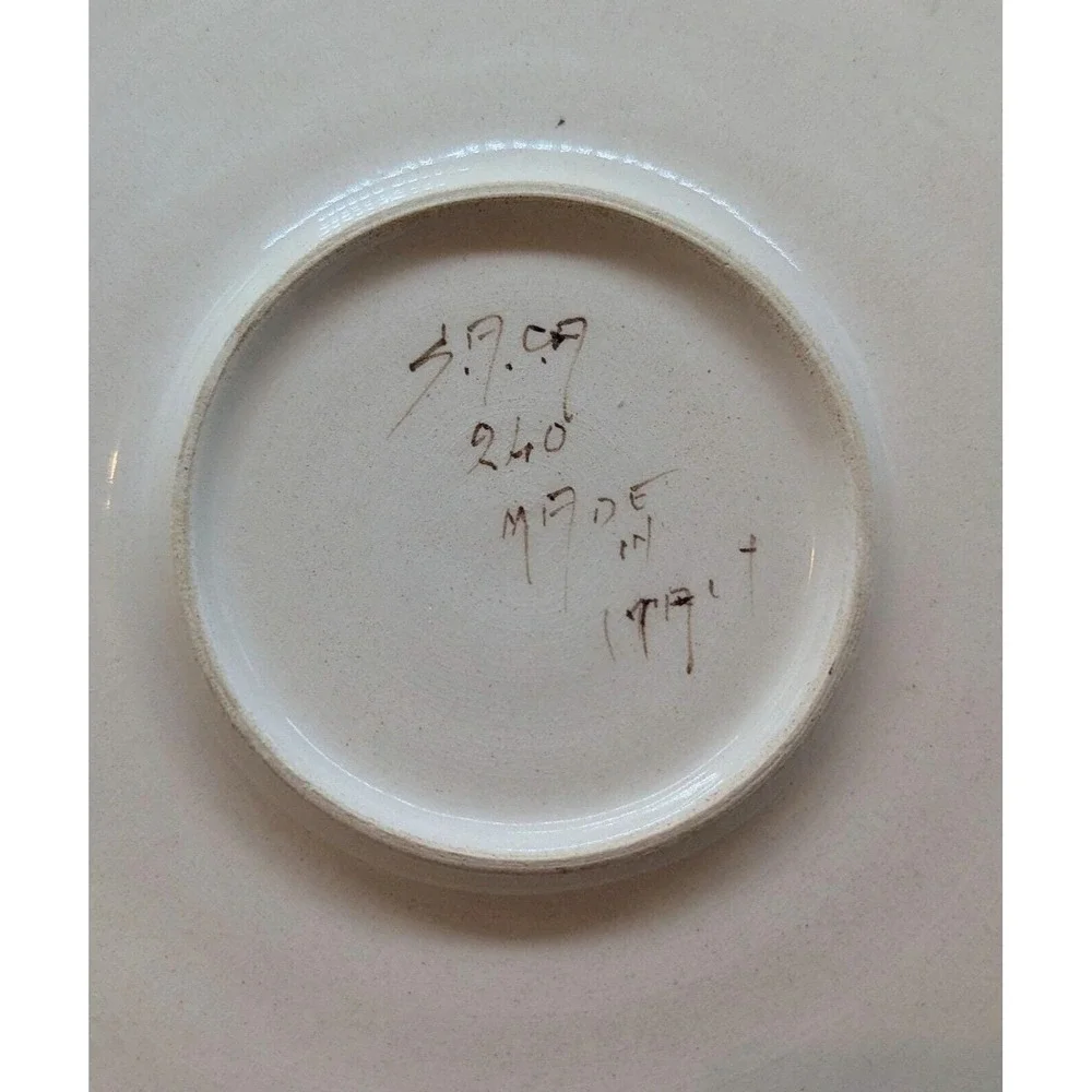 Vintage Hand Painted Italian Pottery 11